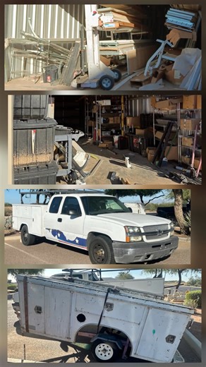 GARAGE Company storage unit and Work TRUCK sale!! CLOSING SOON https://liquidateaz.hibid.com/catalog/688547/maricopa-storage-unit-and-vehicle-liquidation-auction-oct-27th | Liquidate Az
