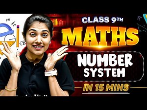 Number System in 15 Mins? Class 9 Maths Made Super Easy! 🔥 #Maths