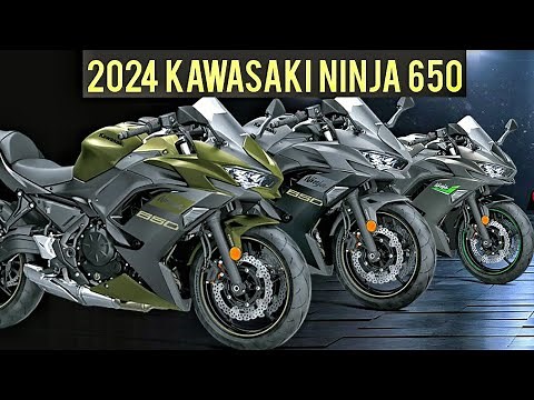 2024 Kawasaki Ninja 650 Gets New Color Update