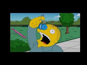 The Simpsons - Bart passes test and saves the school