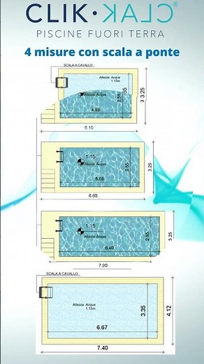 Piscina fuori terra in kit di montaggio fai da te ideale per il giardino di casa #shorts