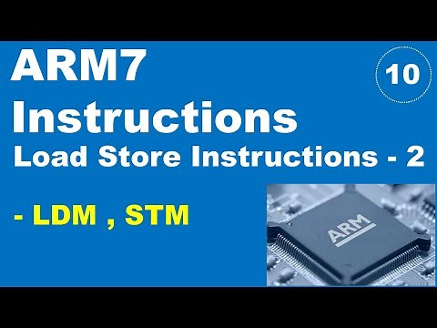 ARM Instruction Set - Multiple Register Load Store Instruction - LDM, STM