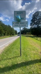 16K views · 188 reactions | Adopt-a-Highway' sign is up on NC 39 Highway in Louisburg in honor of Bunn High School Alum Xavier "X" DeAndre Clifton who passed in November #Iouisburgnc | Franklin County News Online | Facebook