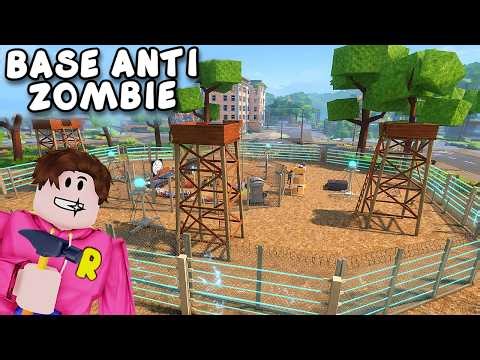 We created the safest base and beat the game 🏆🧟‍♂️ in Survive the Apocalypse