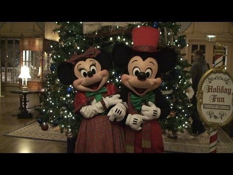 Mickey and Minnie Christmas Meet & Greet at Disney's Yacht Club Resort, Walt Disney World