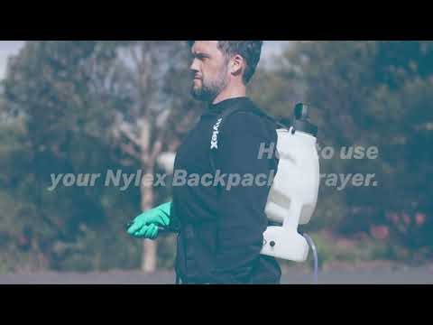 Nylex Backpack Sprayers - User Guide