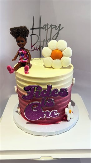 Lovely girly birthday cake for our cute little princess! 🎀🎂 If you’re in North Yorkshire or surrounding areas and need a beautiful custom cake for your special occasion, feel free to DM us. Freshly made with love and delivered straight to your doorstep. 💕. #DollysCakes #NorthYorkshireBaker #fyp #cakedecoratingtips #10kfollowers