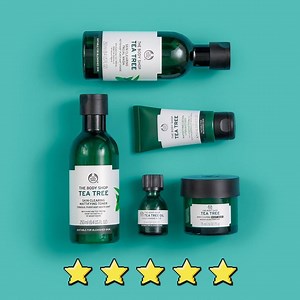 12K views · 18 reactions | We are so happy you guys love our Tea Tree range! Get some #TEATREEPOWER with our AM and PM skincare routines to battle imperfections 24/7! Check out our Tea Tree range at https://www.thebodyshop.com.my/shop-by-range/tea-tree | The Body Shop Malaysia | Facebook