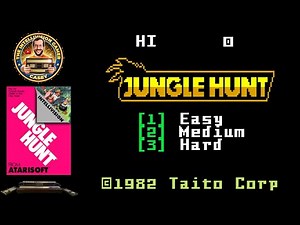 Intellivision Jungle Hunt - Homebrew Game on Original Hardware