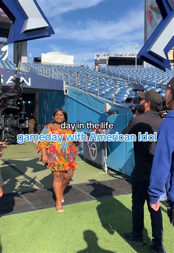 Perform in front of 60k fans at a football game ✔️ get a platinum ticket ✔️ Kolbi did that!! Catch the full #Americandol season premiere on Hulu and new episodes Sundays at 8/7c on ABC #tennesseetitans #behindthescenes