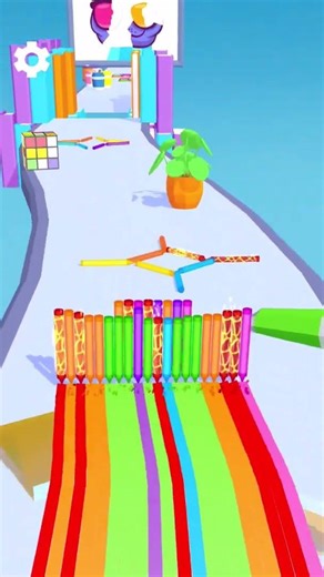 Colour Pencil 3D Mobile Gaming Level 15 Gameplay #games #gaming