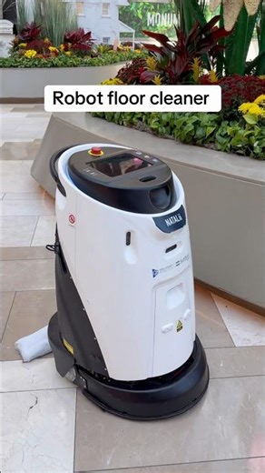 Robot floor cleaner! MGM National Harbor #casino #robot
