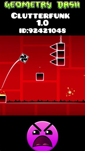 CLUTTERFUNK 1.0 #geometrydash #gd #gaming #geometrydashplayer #gdlevels #thepro1yo33