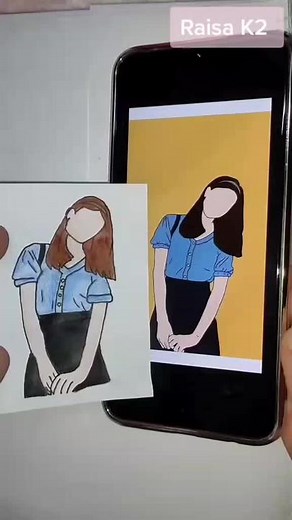 Easy DIY Blackpink Journal Stickers Drawing Technique