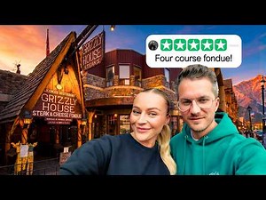 We Ate at Banff’s Most Unusual Restaurant 🇨🇦 (Grizzly House)