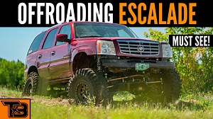 Stand out from the crowd at https://bit.ly/2YEd1oL This week is special! We're taking a look at Brad's Cadillac Escalade...that's right, CADILAC ESCALADE that is designed for offroading. There is a lot of work that hads gone into this build thus far and it isn't done. We'll be sure to follow along this build and give you guys updates wheneever possible. In the mean time, hit us with your questions in the comments below. | TrailBuilt Off-Road