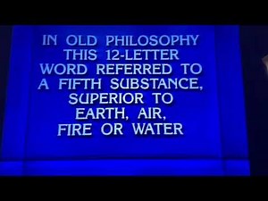 Jeopardy Final Round (May 13,2002)