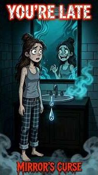 I Filmed at 3 AM — My Reflection Was Late #shorts #horrorshorts