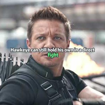 Why does it always seem like Hawkeye never runs out of arrows?#avengers #marvel