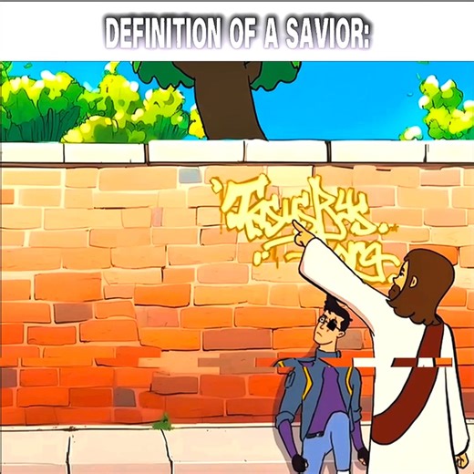 DEFINITION OF A SAVIOUR ✝️| Animation credit JesusBYS | #jesuschrist #edit #shorts #deus