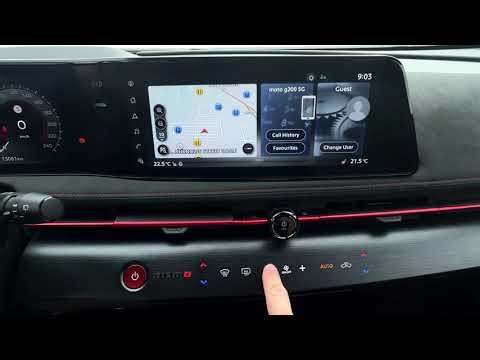 Nissan Ariya Nismo - Cómo activar y desactivar flujo de aire automático
