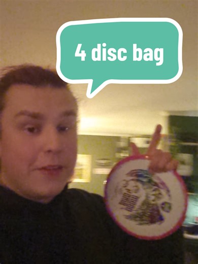 Ultimate 4 Disc Bag for Disc Golf Enthusiasts