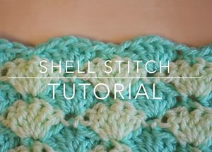 How to Crochet in a Shell Pattern or Solid Shell Stitch