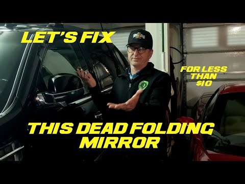 How to repair a GM Truck Folding Mirror Motor