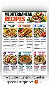 Mediterranean Recipes | Easy Mediterranean Diet Recipes & Healthy Meals #MediterraneanRecipes