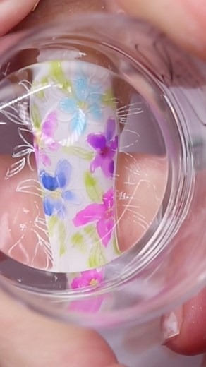 7.4K views · 39 reactions | watercolor nails #nails | Sarah's Nail Secrets | Facebook