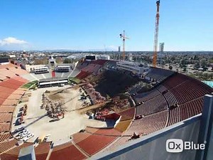 Los Angeles Memorial Coliseum Renovation Timelapse