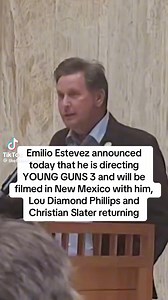 Hooking You Up With YOUNG GUNS 3 We're getting Young Guns 3, folks! Emilio and Lou Diamond Phillips to return Old Guns? #moviehooker | Moviehooker