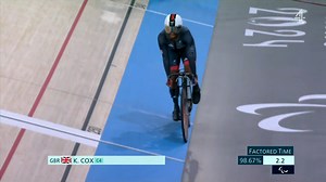 Team GB cyclist Kadeena Cox missed out on a third consecutive gold medal as she crashed her bike on the first turn. Simon Vigar reports on the first day of Paralympics. #5News #paralympics2024 | Channel 5 News