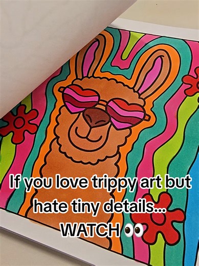 This coloring book is everything if you love trippy art without the overwhelm 👁️✨ Bold lines, easy pages, and designs that are SO satisfying to color — no tiny details, no pressure. Perfect for relaxing at night, creative stress relief, or anyone getting back into adult coloring 🎨 If you love psychedelic art, easy coloring, or calming hobbies… you NEED this one. Tap to grab it before it sells out 👇✨ @Hikaru Kotz #AdultColoringBook #StressReliefFinds #TrippyArt #TikTokShopFinds #creativerelaxa