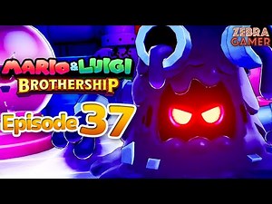 Mario & Luigi Brothership Gameplay Walkthrough Part 37 - Glohm Pipegunk Boss Fight!