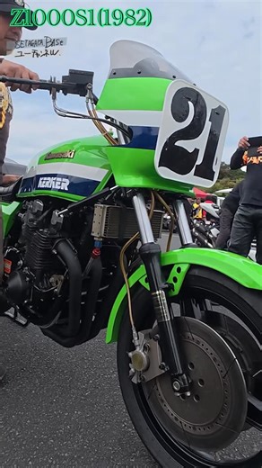 ユーチャン （世田谷ベース所属） on Instagram: "伝説のモンスター z１０００Ｓ１で10,000回転フルスロットル映像 YouTube明日2/7公開予定 #世田谷ベース #z1 #z1000s1"