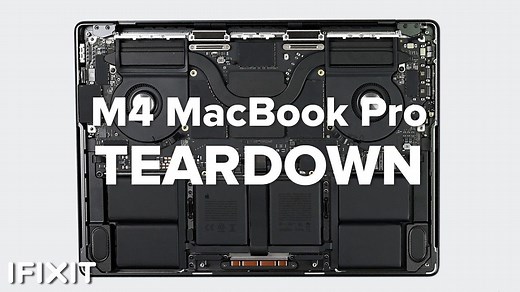 M4 MacBook Pro拆解报告：内部细节与维修指南
