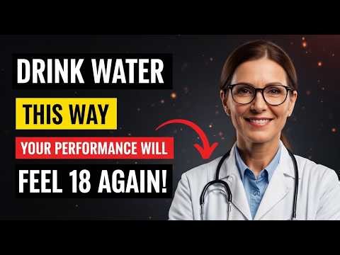 “Urologist: Drink Water Like THIS to Improve Erections After 50!”