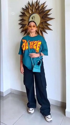 How To Style An Oversized T-Shirt Ft. Mridul⁣ | 3 Ways | Oversized T-Shirt | ⁣POPxo Fashion