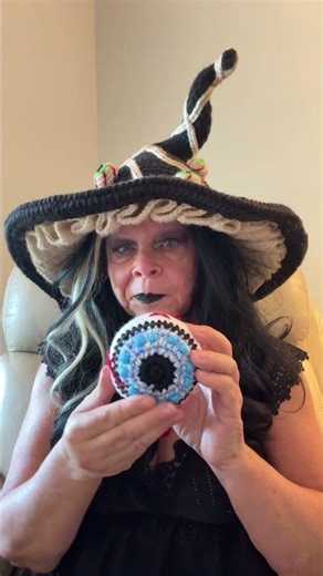 Crocheted Fidget Eye