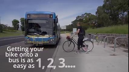 Did you know that most buses are fitted with a bike rack? It’s a great way to combine your journey if you want to get active. But we know it’s also normal to feel a bit overwhelmed if you’ve never used a bike rack before. Rest assured, watch this step-by-step instruction and you will be the next pro! 😎 For full instructions on how to load and unload your bike, please visit: bit.ly/How-to-load-your-bike | Transport Canberra