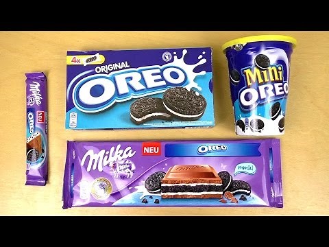 Oreo Mini & Oreo Milka Maxi