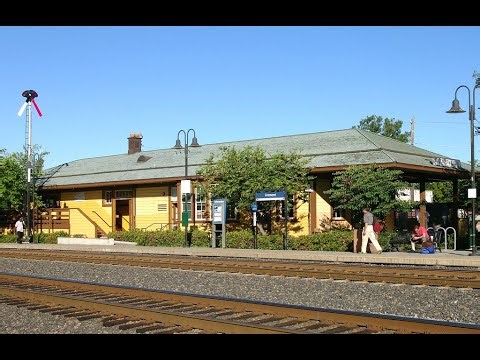 Walking & Exploring Amtrak Centerville Train Station, Fremont, California