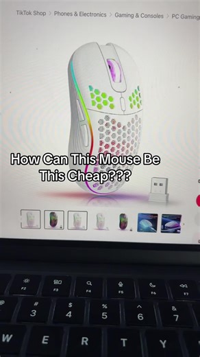 FREE SHIPPING ! #gaming #setup #lightwight #tiktokshop #deal tiktok made me buy it