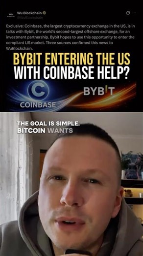 Bybit entering the US with Coinbase help?