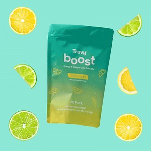 204 reactions · 31 shares | Truvy Boost™ Drink Mix helps take control of weight loss & energy.  With one packet in the morning & one packet in the early afternoon, you'll have: 易 clear focus 溺 revived metabolism  natural energy  appetite control For a limited time only, enjoy $25 off your order of 2 bags of Truvy Boost Drink Mix. ✨ Discount is applied automatically at checkout. | Truvy | Facebook