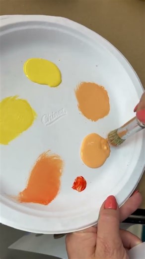 Easy Citrus Fruit Stencil DIY 🍊 Fun Orange & Lemon Stenciling on a Budget!