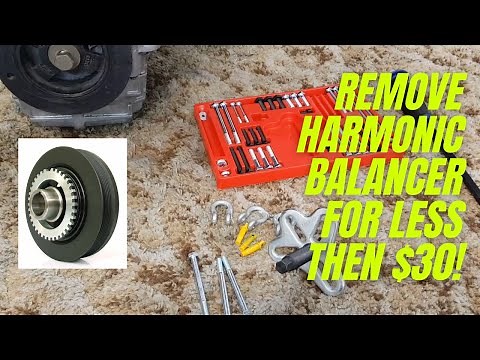 Barra harmonic balancer removal without special tools