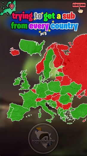 trying to get a sub from every country #mapping #europe #mapper #idk