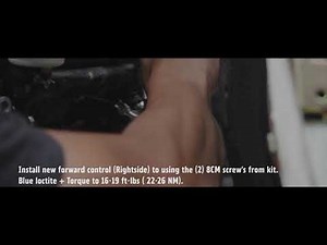 Street 500/750 Forward Control installation by PHD for 2016 & onward (Version 1)